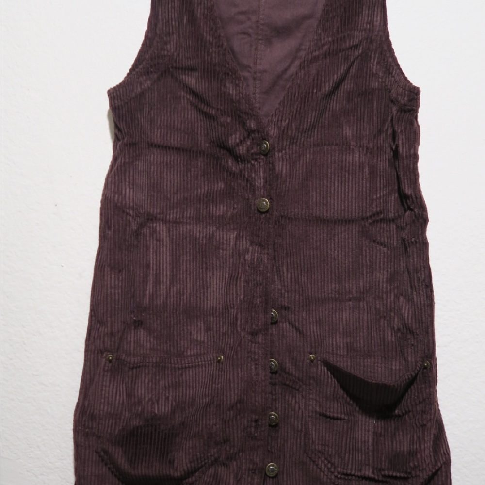 Express Brown Corduroy Dress 100% cotton